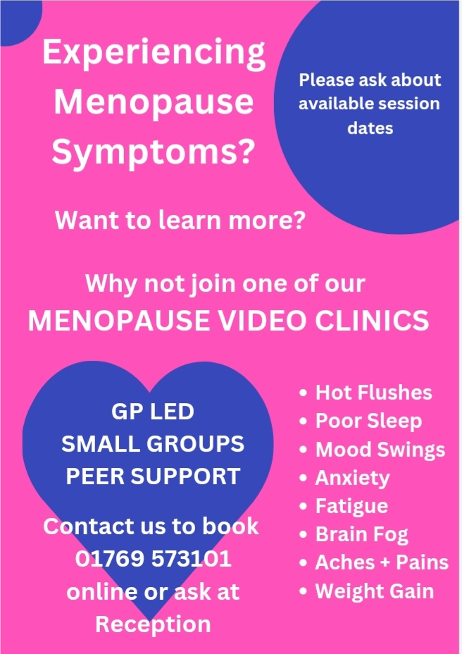 Menopause video clinics